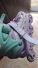 小狀元兒童輪滑鞋6-12歲溜冰鞋全閃尺碼可調節體育課適用開(kāi)學(xué)季禮物紫M 曬單實(shí)拍圖