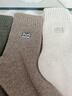 貓人3雙裝35%羊毛襪子男士襪子男冬季加厚保暖襪男毛圈襪睡眠襪男 曬單實(shí)拍圖