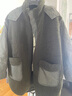 斯琴（siqin）2023冬季新品女綠色仿羊羔絨拼接連帽拉鏈棉服 BCDS00304 綠色 S 曬單實(shí)拍圖