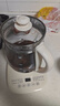 九陽(yáng)（Joyoung）0膠水養生壺 1.5L煮茶器 玻璃花茶壺 316不銹鋼燒水壺電熱水壺 WY301 曬單實(shí)拍圖