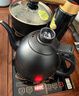 金灶（KAMJOVE）全自動(dòng)上水電熱水壺 電茶壺茶具 煮水壺全智能電茶爐 K9黑色版 曬單實(shí)拍圖