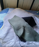 俞兆林5雙襪子男中筒襪秋冬季男士純色棉襪7A抗菌防臭商務(wù)男襪運動(dòng)長(cháng)襪 曬單實(shí)拍圖
