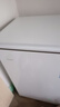 海爾（Haier）100L單溫冰柜小型家用小冰柜減霜一級能效冷藏冷凍轉換深冷冷柜小冰箱BC/BD-100GHW9D國家補貼 曬單實(shí)拍圖