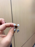 伊燦流蘇貝殼蝴蝶仿珍珠耳釘女高級感耳飾2025新款爆款氣質(zhì)耳夾耳環(huán) 貝殼蝴蝶珍珠耳釘 曬單實(shí)拍圖
