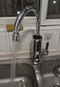 奧克斯（AUX）電熱水龍頭熱水器加熱水龍頭快速熱水變頻恒溫廚房下進(jìn)水 【變頻恒溫】電鍍銀+漏保插頭+萬(wàn)向噴頭 曬單實(shí)拍圖
