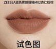 ZEESEA滋色霧感唇釉姿色口紅潤唇膏唇彩唇蜜裸妝 M02杏仁粉棕 生日禮物 曬單實(shí)拍圖