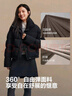 波司登25年羽絨服女士冬季90絨加厚立領(lǐng)寬松短款休閑加厚保暖外套 曬單實(shí)拍圖