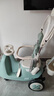 bebehaha搖搖樂(lè )嬰兒推車(chē)26年款遛娃神器二合一溜馬兒童手推車(chē)1-5歲莫奈綠 曬單實(shí)拍圖