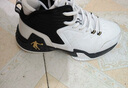 喬丹男鞋籃球鞋高幫皮面秋冬加絨保暖減震耐磨運動(dòng)鞋 曬單實(shí)拍圖