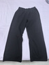 皮爾卡丹（pierre cardin）直筒褲女窄版闊腿褲女春秋季新款薄款休閑寬松百搭純棉長(cháng)褲顯瘦 黑色長(cháng)褲【春秋款】 XL 適合(120-129斤) 曬單實(shí)拍圖
