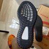 阿迪達斯Yeezy350透氣椰子男女休閑鞋HQ7045 42 曬單實(shí)拍圖