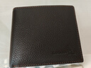 袋鼠錢(qián)包男士真皮短款2025新款商務(wù)頭層牛皮錢(qián)夾一體卡包薄款皮夾父親 燙印標-啡色 曬單實(shí)拍圖