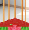 匠廷柯 木桿塑料掃把硬毛批發(fā)家用環(huán)衛掃水戶(hù)外軟毛掃帚頭發(fā)學(xué)校塑料掃把 直桿掃把全長(cháng)90cm【5把裝】 曬單實(shí)拍圖
