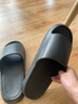 比格加特大碼拖鞋男防滑eva家居5051加大加肥厚底涼拖外穿夏 黑色48-49 曬單實(shí)拍圖