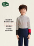 松山棉店兒童半高領(lǐng)打底衫秋冬保暖衣A類(lèi)7A抑菌新疆長(cháng)絨棉百搭上衣 曬單實(shí)拍圖
