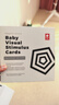 babycare黑白視覺(jué)卡片新生嬰兒玩具0-3歲追視卡4本裝 曬單實(shí)拍圖