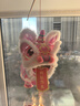 新年元宵元旦節國潮醒獅燈籠手工diy材料包兒童手提獅子花燈道具 少女粉色一個(gè)裝 曬單實(shí)拍圖