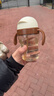 佩奇媽媽兒童直飲奶瓶1-3歲滑蓋吸管杯寶寶喝水喝奶吸管杯PPSU學(xué)飲杯300ml 曬單實(shí)拍圖