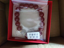 金石靈收藏級紅瑪瑙手串男女款和田玉轉運珠水晶手鏈本命年生日禮物 曬單實(shí)拍圖