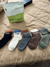 夢(mèng)特嬌襪子男冬季100%純棉加厚7A抗菌防臭保暖棉襪抗寒中長(cháng)筒毛圈襪5雙 曬單實(shí)拍圖