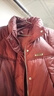 森馬（Semir）羽絨棉服女短款寬松大碼2025款冬季時(shí)尚高端小個(gè)子設計感保暖外套 安可拉紅 L 121-135斤 曬單實(shí)拍圖