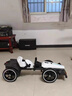可優(yōu)萌兒童卡丁車(chē)四輪3-10歲男孩電動(dòng)車(chē)免安裝可折疊遙控玩具車(chē)可坐人 極光白豪配【藍牙+射燈+遙控】 炫酷升級卡丁車(chē)兒童元旦新年禮物 曬單實(shí)拍圖