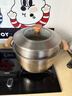 愛(ài)仕達（ASD）蒸鍋304不銹鋼雙層家用蒸煮燉湯鍋 32CM加高多層蒸籠·原木系列G2 曬單實(shí)拍圖