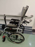 希維爾【專(zhuān)利減震】洗澡坐便三合一輪椅折疊多功能減震護理輪椅坐便輪椅 2【全躺護理首選】180°全躺高靠背洗澡坐便22寸 曬單實(shí)拍圖