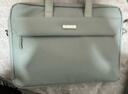 Milooky單肩筆記本電腦包15.6/16英寸男女大容量適用聯(lián)想蘋(píng)果手提公文包 曬單實(shí)拍圖