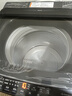 海爾（Haier）直驅變頻12公斤波輪洗衣機全自動(dòng)七維減震HP電離除菌螨納米微泡凈桶自潔抗菌線(xiàn)屑過(guò)濾器預約童鎖 透明鋼化玻璃上蓋+清新?lián)Q風(fēng) 漩瀑洗1.25洗凈比 波輪 曬單實(shí)拍圖