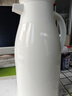 蘇泊爾（SUPOR）保溫壺大容量家用玻璃內膽熱水瓶暖水壺開(kāi)水壺 白色 1.6L 曬單實(shí)拍圖