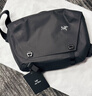 ARC'TERYX始祖鳥(niǎo) GRANVILLE CROSSBODY BAG 便攜 男女同款 腰包 BLACK/黑色 均碼 曬單實(shí)拍圖