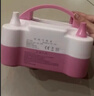 電動(dòng)充氣泵打氣筒工具吹氣球機便攜式自動(dòng)打氣機沖氣球充氣筒機器 73005【白粉】 曬單實(shí)拍圖