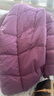 坦博爾羽絨服女中長(cháng)款連帽休閑媽媽款加厚外套510506D 紫羅蘭 175  曬單實(shí)拍圖