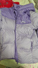 雪中飛【雙面穿】?jì)和鸾q服冬季新款男女童保暖加厚面包服拜年服外套 香芋紫(單面穿) 160 曬單實(shí)拍圖
