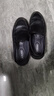 奧康（Aokang）官方春秋季流行商務(wù)休閑皮鞋男士舒適百搭一腳蹬鞋子男黑40碼 曬單實(shí)拍圖