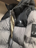 駱駝[王俊凱同款]駱駝運動(dòng)羽絨服冬男女同款防寒連帽羽絨734CA6B605 幻影黑硯墨灰 M 曬單實(shí)拍圖