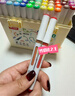 掌握直液式丙烯馬克筆60色學(xué)生專(zhuān)用不易透色可疊色兒童小學(xué)生水彩筆顏料筆畫(huà)筆手提盒裝熱門(mén)商品美育 曬單實(shí)拍圖