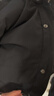 杰克·瓊斯（JACK&JONES）【AT系列】冬季款羽絨服百搭立領(lǐng)寬松防潑水多色外套 E43純黑色 L （180） 曬單實(shí)拍圖