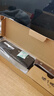 張小泉黑將不銹鋼廚房家用菜刀刀具 切菜刀 斬切刀 【京東限定】 曬單實(shí)拍圖