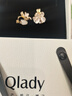 Qlady新年耳夾女無(wú)耳洞耳骨夾花朵耳飾氣質(zhì)耳環(huán)2026年高級感情人節禮物 曬單實(shí)拍圖
