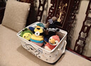 四萬(wàn)公里玩具收納箱卡通布藝兒童折疊收納筐大號加厚臟衣簍寶寶雜物收納桶 曬單實(shí)拍圖