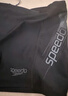 速比濤（Speedo）泳褲男動(dòng)感大標彈力速干不貼身抗氯平角泳褲 中灰藍 40 曬單實(shí)拍圖