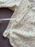 春秋款純棉嬰兒衣服A類(lèi)新生兒月子服無(wú)骨連體包屁衣睡衣 小碎花 66cm （3-6個(gè)月） 曬單實(shí)拍圖