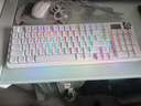 狼蛛（AULA）S98無(wú)線(xiàn)鍵鼠套裝機械藍牙/2.4G/有線(xiàn)三模連接鼠標全鍵熱插拔gasket結構客制化游戲電競辦公鍵盤(pán) 云朵汪汪【三模版混光】+三模鼠標 茶軸【游戲玩家推薦】 曬單實(shí)拍圖