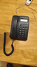 飛利浦（PHILIPS）電話(huà)機座機 固定電話(huà) 辦公家用 免提通話(huà) 免電池 來(lái)電顯示 TD-2808 (黑色) 曬單實(shí)拍圖