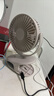 綠聯(lián) USB小風(fēng)扇 辦公室桌面學(xué)生宿舍床頭低噪充電式電風(fēng)扇 隨身便攜式迷你手持小型夾子風(fēng)扇車(chē)載 曬單實(shí)拍圖