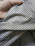 JASONWOOD高端品牌男裝條紋襯衫男長(cháng)袖春秋新款修身潮流商務(wù)休閑打底襯衣 高檔霧霾藍【現貨速達】 L 【建議110-130斤左右】 曬單實(shí)拍圖