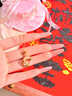 央創(chuàng  )時(shí)尚中國黃金銀項鏈女款平安扣新年女生生日情人節禮物女士送女友S925 曬單實(shí)拍圖