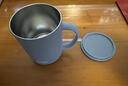 膳魔師（THERMOS）新款日本膳魔師保溫杯咖啡杯辦公室馬克杯男女泡茶水杯子JDG 灰藍色450ml 曬單實(shí)拍圖